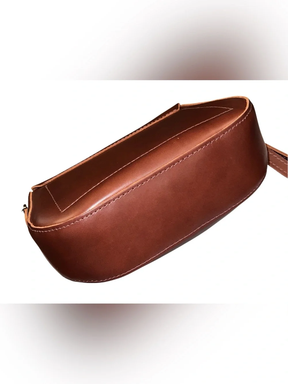 Portland Leather Goods Chocolate Brown Monaco Crossbody Bag - NWT